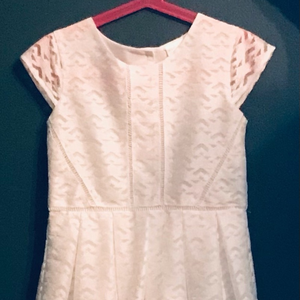Girls Formal White Dress - Size 6